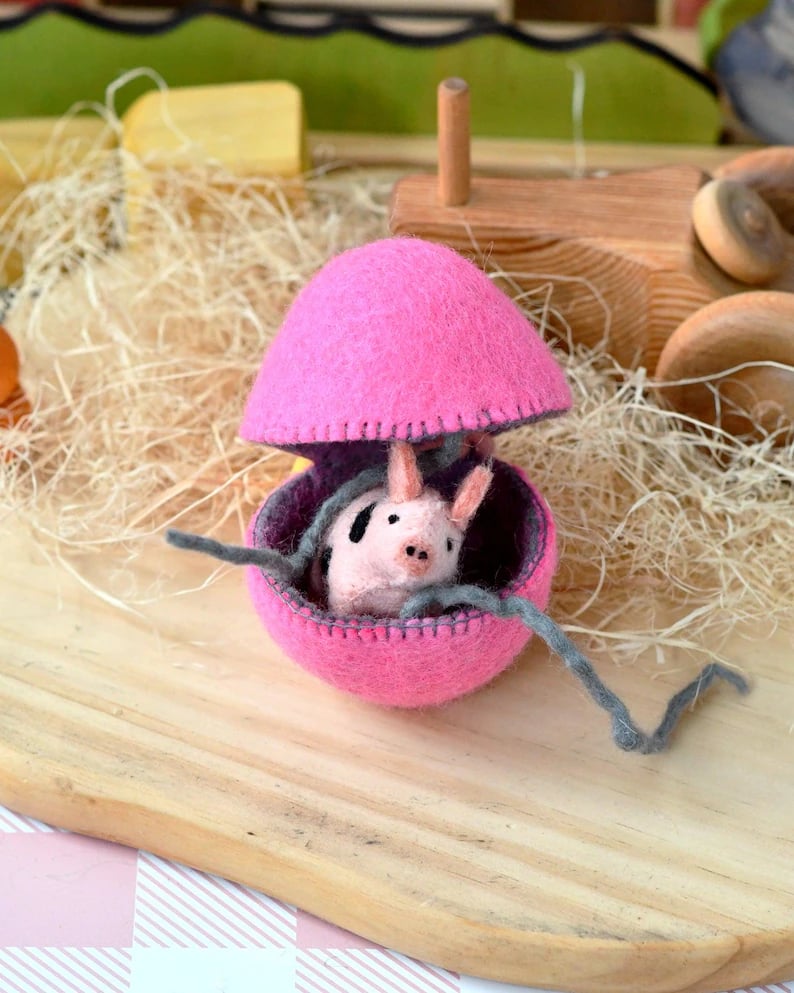 🐣New Easter Arrivals - Surprise Easter Egg from Wool Felt