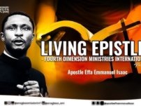 [Sermon] Apostle Effa Emmanuel Isaac – Living Epistles (Part 1)